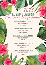 MÚSICA EN LAS PEDANÍAS