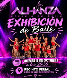FERIA 2026: EXHIBICIÓN DE BAILE DE LA ESCUELA DE BAILE ALHANZA