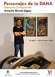 EXPOSICIÓN “PERSONAJES DE LA DANA. MEMORIA COMPARTIDA”.