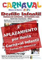 ¡¡ATENCIÓN, APLAZADO!! CARNAVAL 2025: 