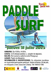 VERANO JOVEN 2025: PADDLE SURF