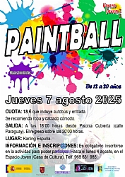 VERANO JOVEN 2025: PAINTBALL