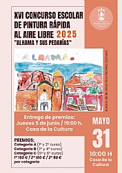 XVI CONCURSO ESCOLAR DE PINTURA RÁPIDA AL AIRE LIBRE 