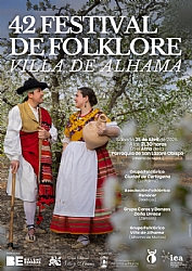 42 FESTIVAL DE FOLKLORE VILLA DE ALHAMA