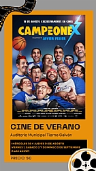 CINE DE VERANO: CAMPEONEX