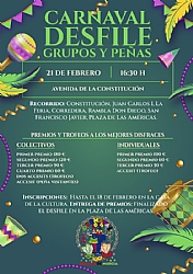 CARNAVAL 2026: DESFILE DE GRUPOS Y PEÑAS