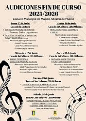 AUDICIONES DE LA ESCUELA MUNICIPAL DE MÚSICA 