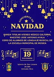 NAVIDAD 2025: CONCIERTO DE NAVIDAD DEL ATENEO MÚSICO CULTURAL