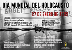 DÍA MUNDIAL DEL HOLOCAUSTO: HOMENAJE A LOS DEPORTADOS/AS ALHAMEÑOS/AS
