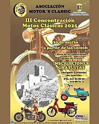 III Concentración de Motos Clásicas 2025