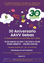 30 ANIVERSARIO ASOCIACIÓN DE VECINOS DE GEBAS