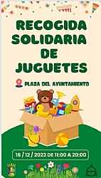 NAVIDAD 2023: RECOGIDA SOLIDARIA DE JUGUETES
