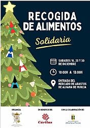 NAVIDAD 2023: CAMPAÑA DE RECOGIDA DE ALIMENTOS