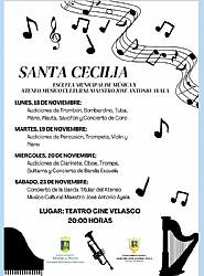 ACTIVIDADES EN HONOR A SANTA CECILIA (Patrona de la Música)