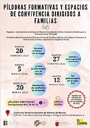 PÍLDORAS FORMATIVAS Y ESPACIOS DE CONVIVENCIA DIRIGIDOS A FAMILIAS: NORMAS Y LÍMITES EN EL HOGAR