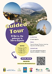 EL BERRO, THE GATEWAY TO SIERRA ESPUÑA (Visita guiada en inglés)