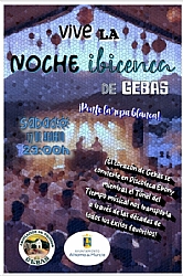 FIESTAS DE GEBAS 2024: Noche ibicenca