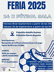 FERIA 2025: 24 HOURS OF INDOOR FOOTBALL FERIA 2025: 24 HOURS OF INDOOR FOOTBALL