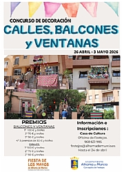 Visita del jurado calificador del CONCURSO DE DECORACIÓN DE CALLES, BALCONES Y VENTANAS