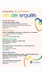 PROGRAMA DÍA DEL ORGULLO: CHARLA 