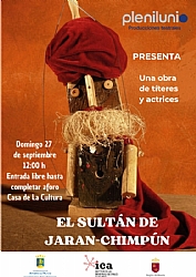 THEATRICAL PERFORMANCE (IN SPANISH): EL SULTÁN DE JARAN-CHIMPÚN