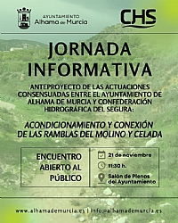 Jornada Informativa Confederación Hidrográfica del Segura y Ayuntamiento de Alhama de Murcia