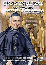 Misa de Acción de Gracias por la Beatificación de D. Salvador Valera Parra 