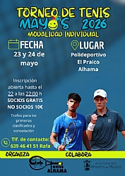 TORNEO DE TENIS LOS MAYOS 2026