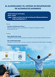 CHARLA ALCOHÓLICOS ANÓNIMOS