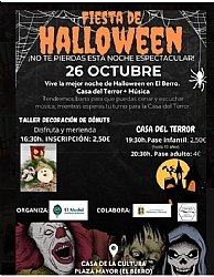 HALLOWEEN PARTY IN EL BERRO: HOUSE OF TERROR. Children's pass.