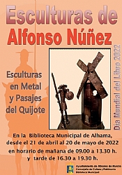 INAUGURACIÓN DE LA EXPOSICIÓN ESCULTURAS DE ALFONSO NÚÑEZ, PASAJES DEL QUIJOTE