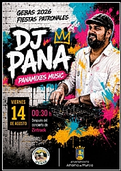FIESTAS DE GEBAS 2026: DJ PANA