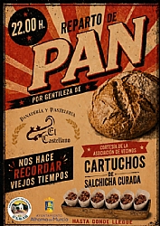 FIESTAS DE GEBAS 2026: REPARTO DE PAN Y DEGUSTACIÓN DE SALCHICHA CURADA DE REPIZCO