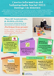 Casetas informativas del Voluntariado Social