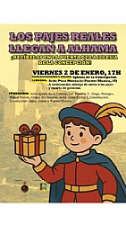 NAVIDAD 2025: Llegada de los Pajes Reales a Alhama