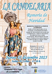 NAVIDAD 2025: Bajada de la Imagen de la Virgen de la Candelaria 