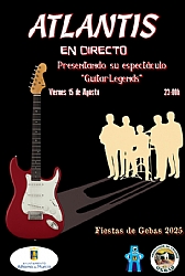 FIESTAS DE GEBAS 2025: ATLANTIS en directo presentando su espectáculo 