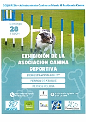 FERIA 2025: EXHIBICIÓN DE LA ASOCIACIÓN CANINA DEPORTIVA 