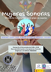 MUJERES SONORAS: Taller de musicoterapia para grupos de mujeres