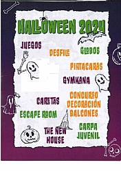 HALLOWEEN 2024: JUEGOS, GYMKANA, CARETAS, PINTACARAS Y GLOBOS.