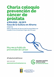 DIA MUNDIAL CONTRA EL CÁNCER 2025: Charla-coloquio