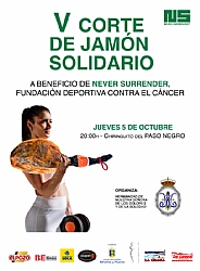 FERIA 2023: V CORTE SOLIDARIO DE JAMÓN