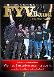 FERIA 2023: ACTUACIÓN DEL GRUPO MUSICAL FYV BAND