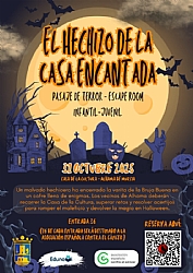 HALLOWEEN EN ALHAMA. Escape Room 