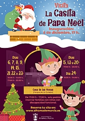 NAVIDAD 2024: VISITA LA CASITA DE PAPA NOEL