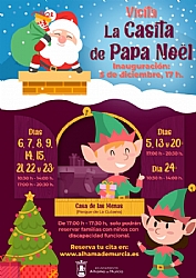 NAVIDAD 2024: VISITA LA CASITA DE PAPA NOEL