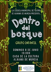 TALLER MUNICIPAL DE TEATRO: Dentro del Bosque. Grupo Infantil.