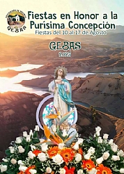 FIESTAS A GEBAS 2025: Santa Misa oficiada por D. Francisco Valera, párroco de La Concepción.