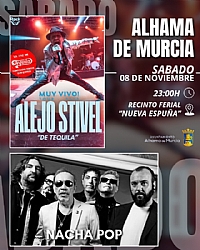 Conciertos de NACHA POP y ALEJO STIVEL Conciertos de NACHA POP y ALEJO STIVEL