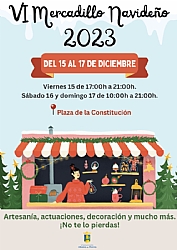 NAVIDAD 2023: VI MERCADILLO NAVIDEÑO